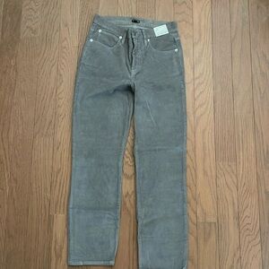 NWT J. Crew Corduroy Pants